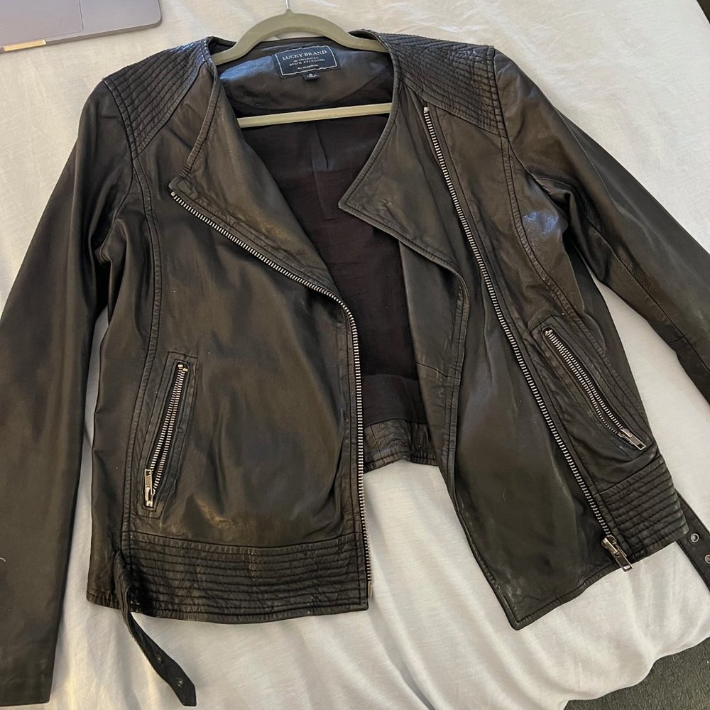Lucky Brand leather jacket